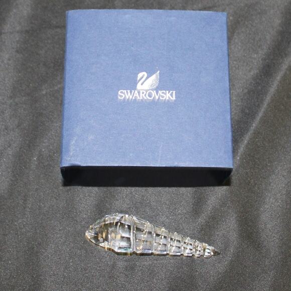 Authentic Swarovski 2006 Tower Shell Clear Crystal Figurine Beautiful 869543 NIB - Picture 1 of 6